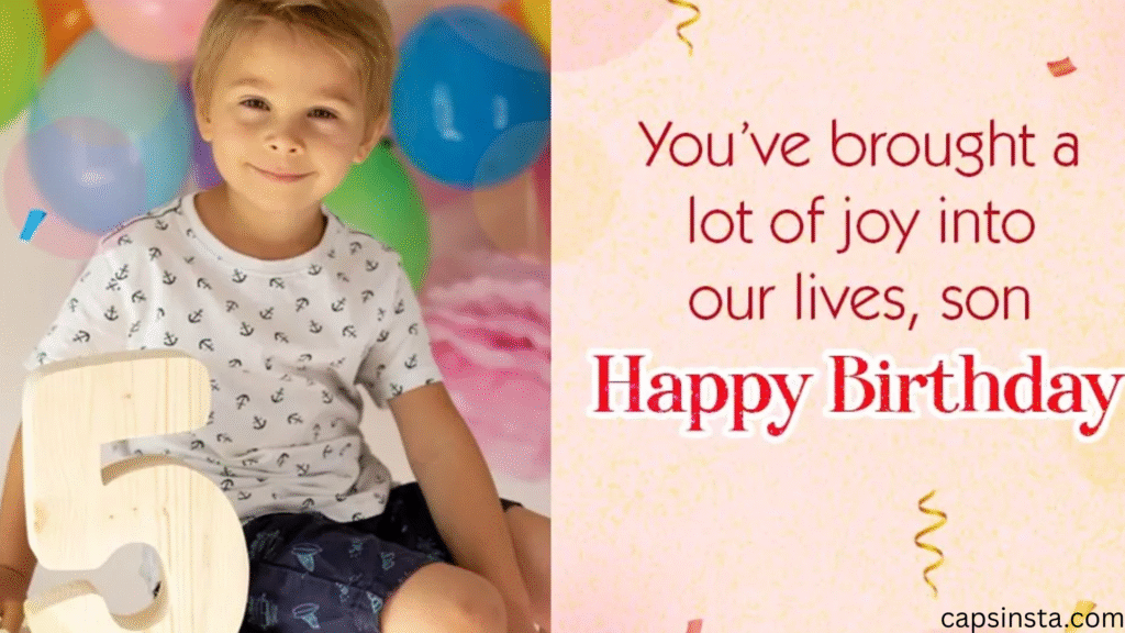 5th Birthday Instagram Captions
