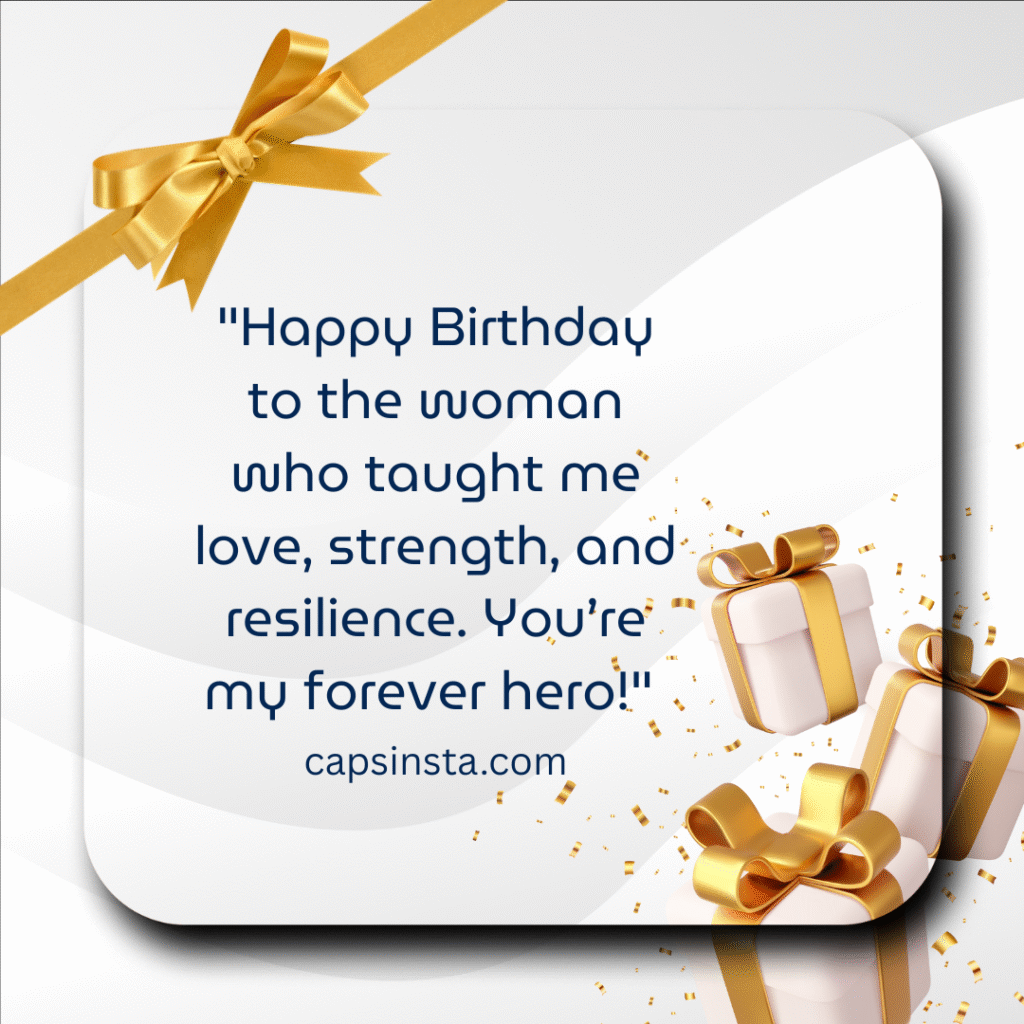 Birthday Captions for Mother’s