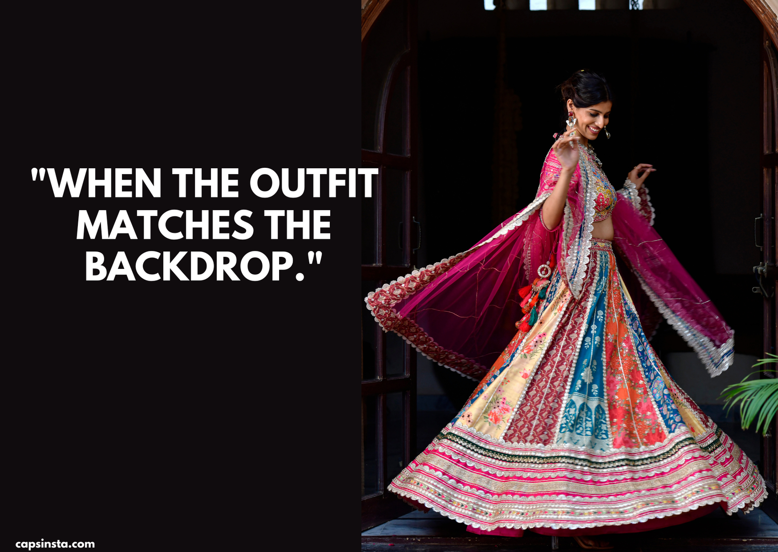 Instagram Captions for Ethnic Wear